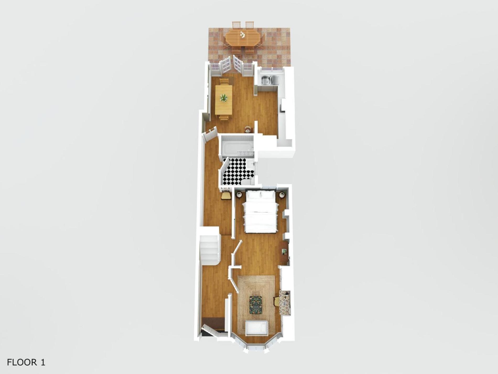 Appartamento The Thames Embrace 3 Bedroom And Garden House In Battersea Londra